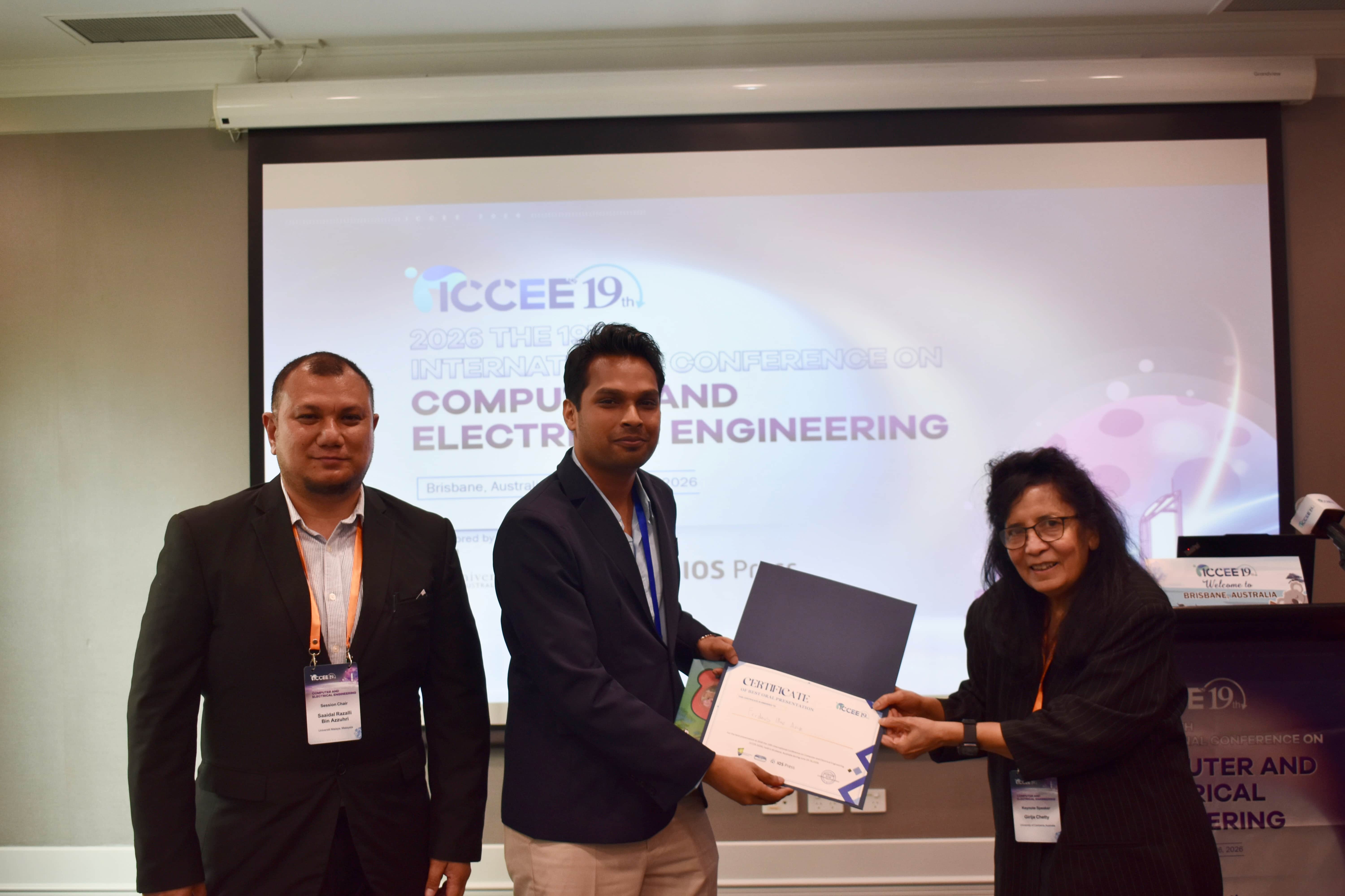 Session 1 Best Presentation